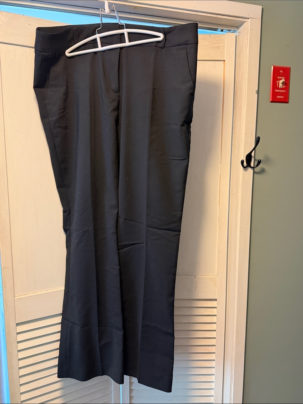 New York & Company Black Boot Cut Dress Pants